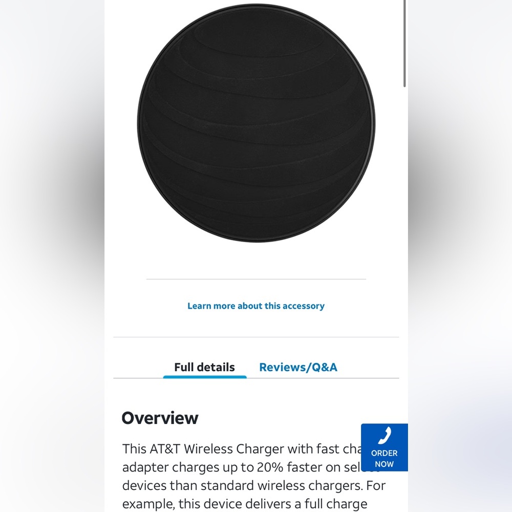 Electronics, AT&T Fast Charge Wireless Pad - Picture 8 of 8